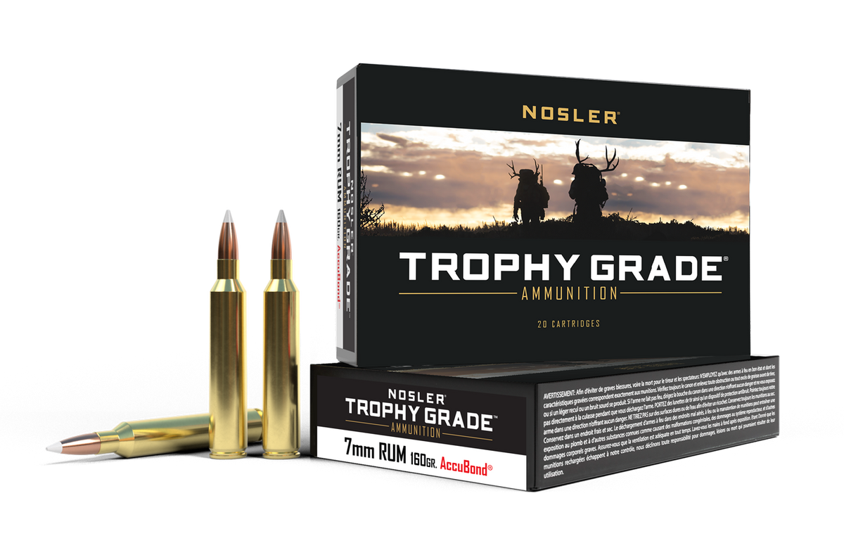 7mm Remington Ultra Magnum ammunition från Nosler