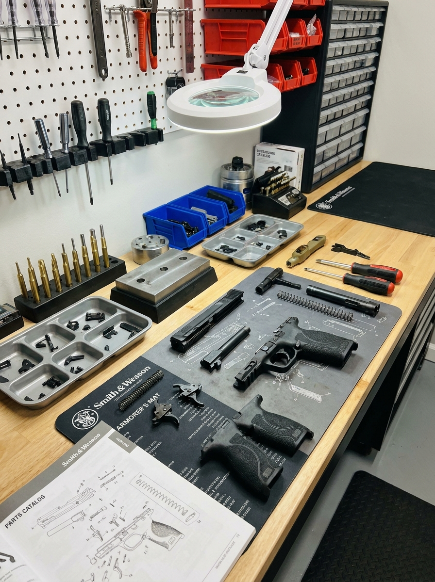 Smith & Wesson - Pistol - Reservdelar