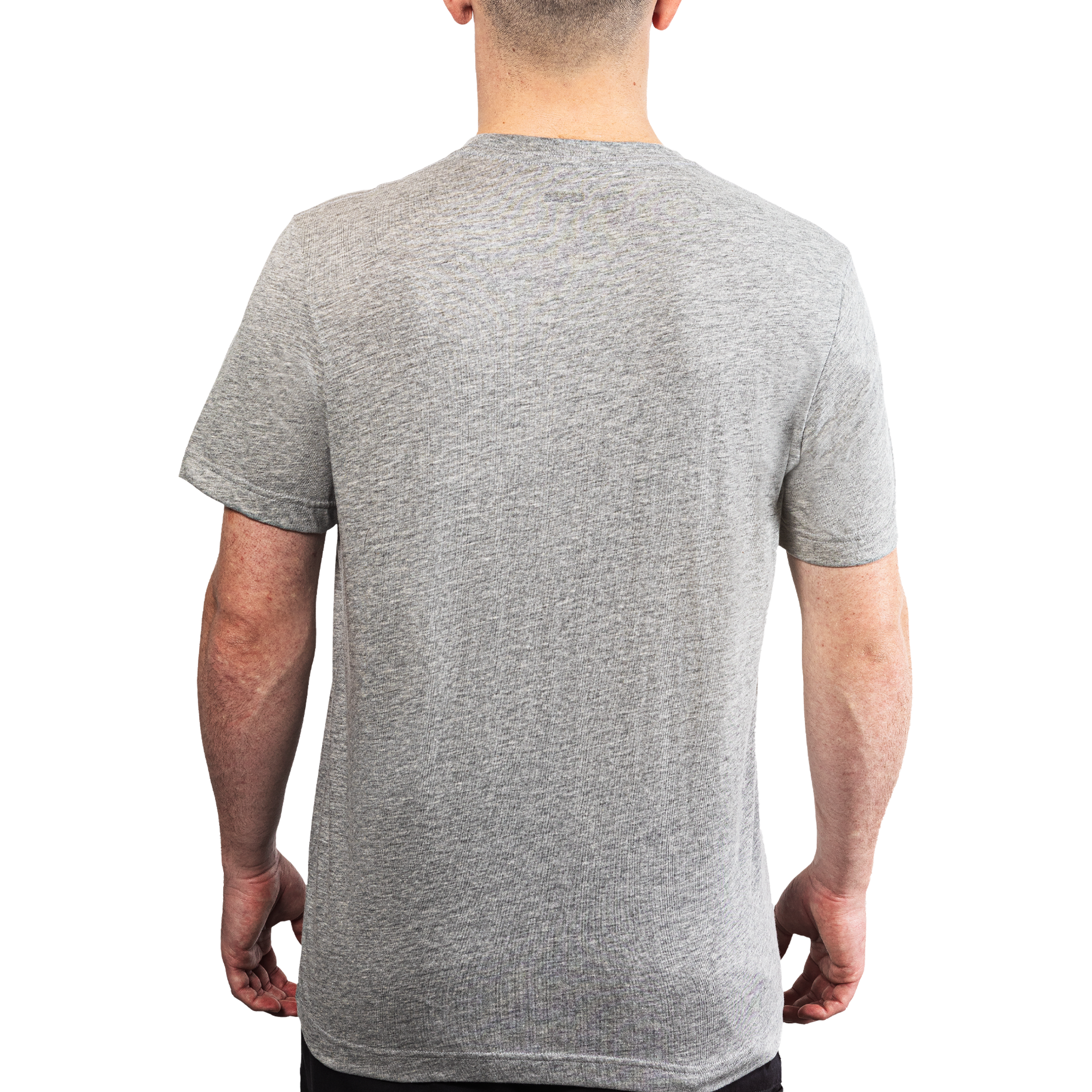 5.11 Patriotic Skull Tee Belgium, kortärmad herr-T-shirt i Heather Gray