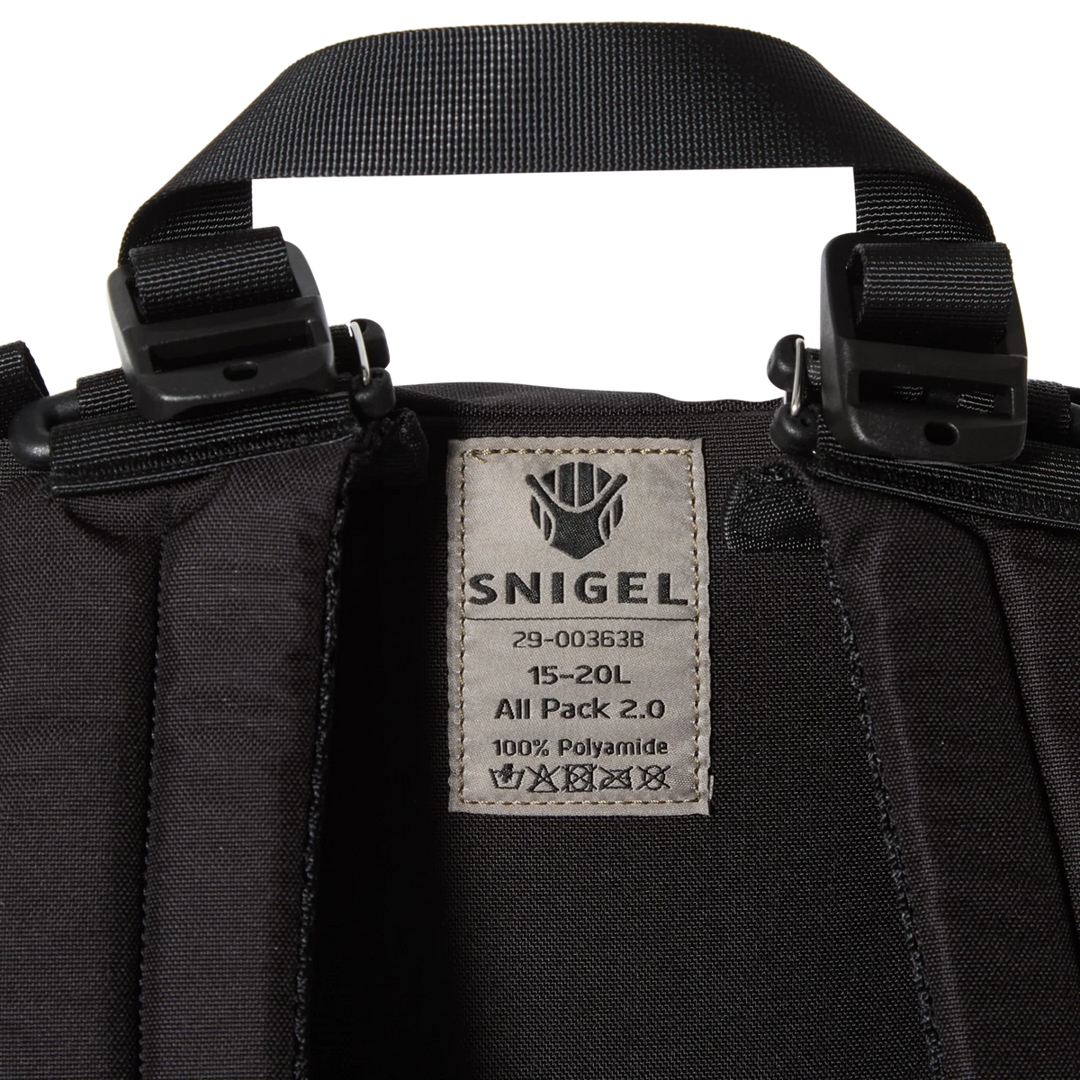 Snigel - All pack 2.0 - 15-20L - Black