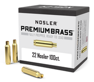 Nosler - Hylsa - 22 Nosler - Premium Brass - 100st/ask