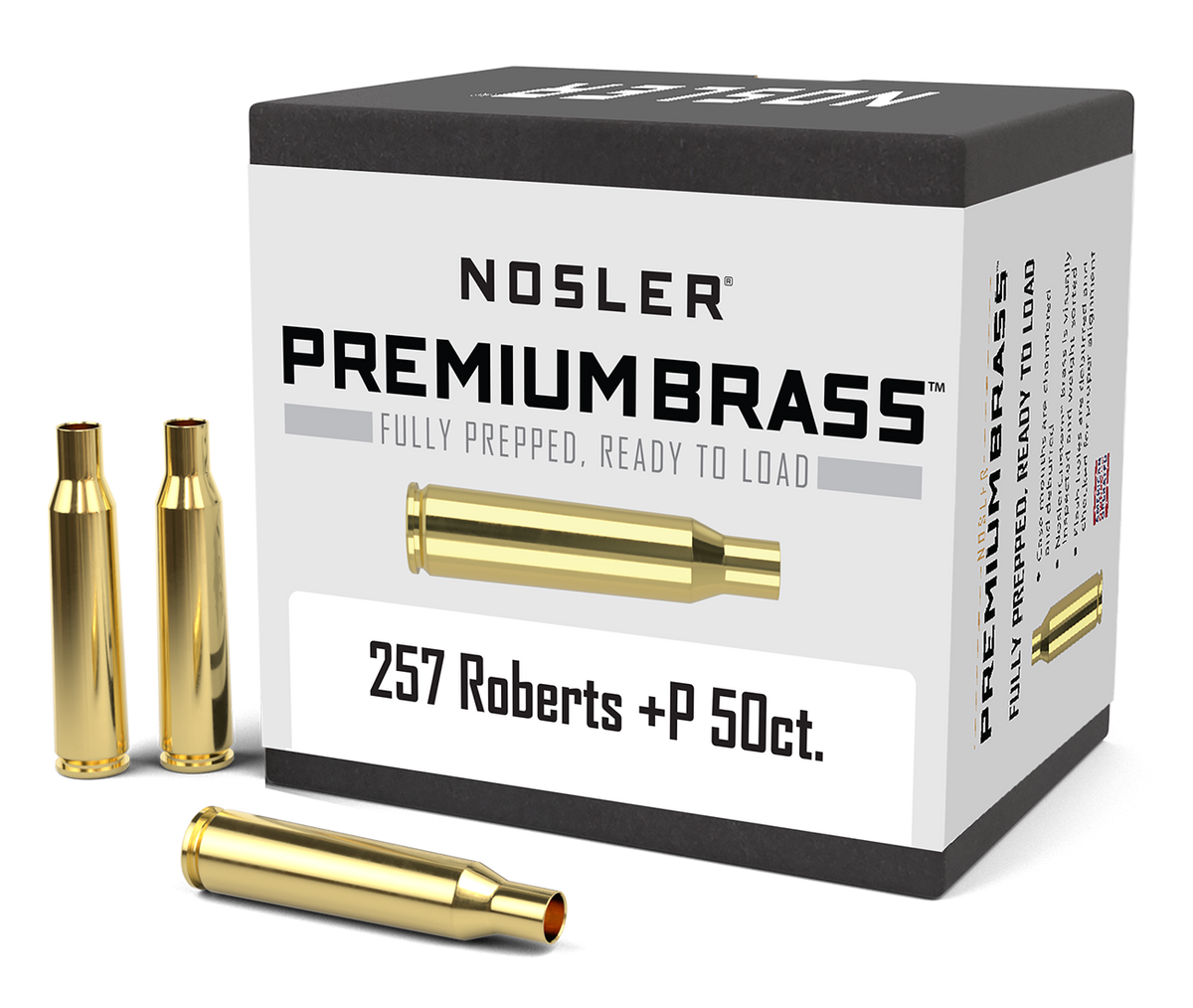 Nosler - Hylsa - 257 Roberts +P - Premium Brass - 50st/ask