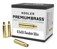 Nosler - Hylsa - 6.5x55 SE - Premium Brass - 50st/ask
