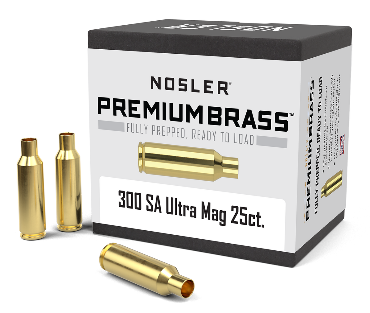 Nosler - Hylsa - .300 Remington Short Action Ultra Magnum - Premium Brass - 25st/ask