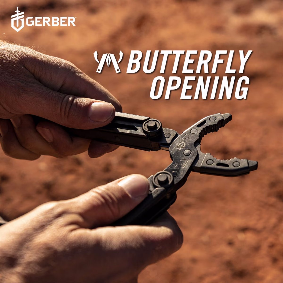 Svart Gerber Dual-Force multiverktyg – bild 5
