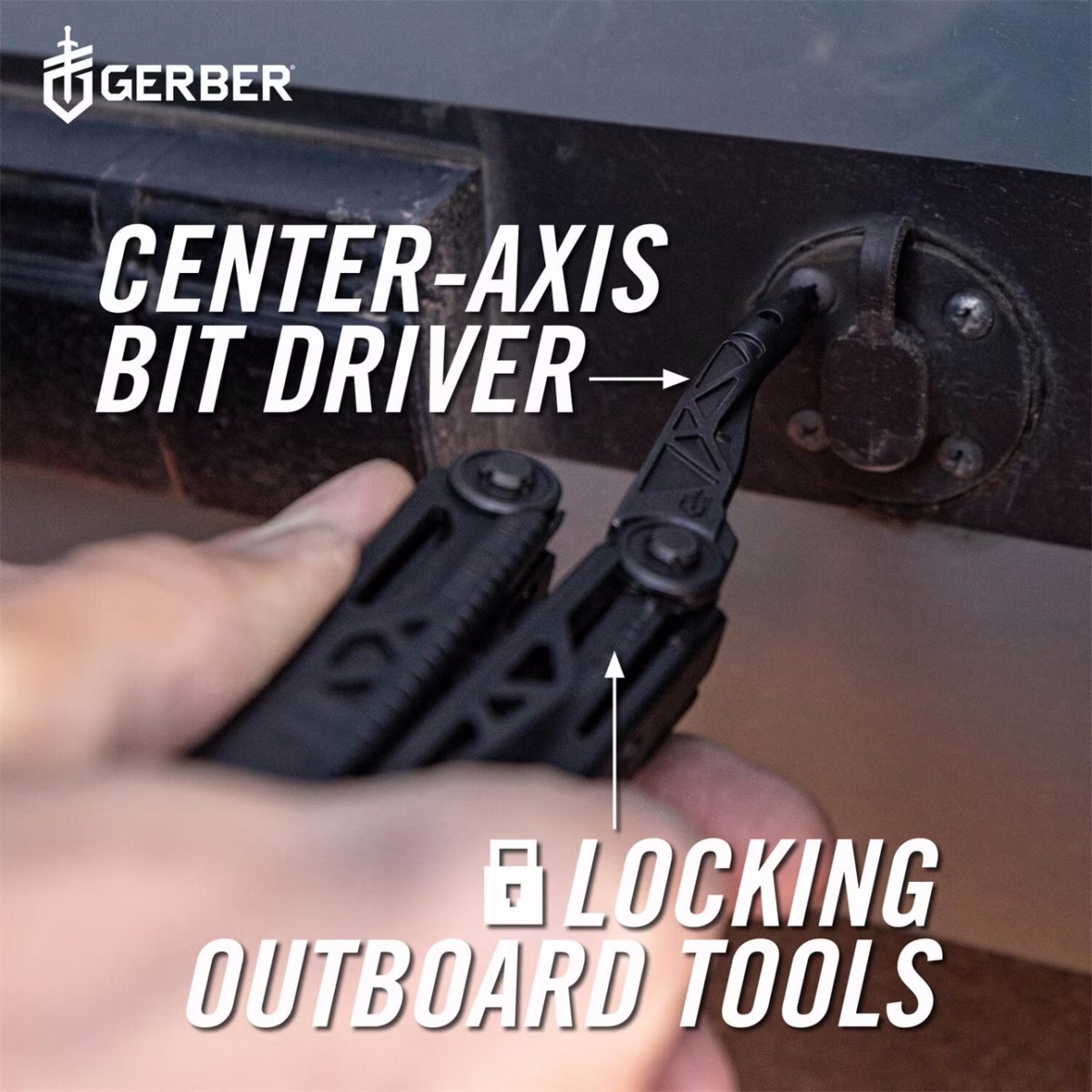 Svart Gerber Dual-Force multiverktyg – bild 4