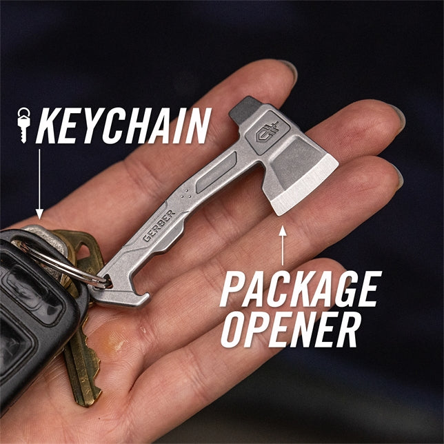 Gerber Hatchet multiverktyg i silver med nyckelringsfäste – bild 4
