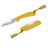 Gul Gerber LST Mini fällkniv med Wharncliffe-blad – bild 3