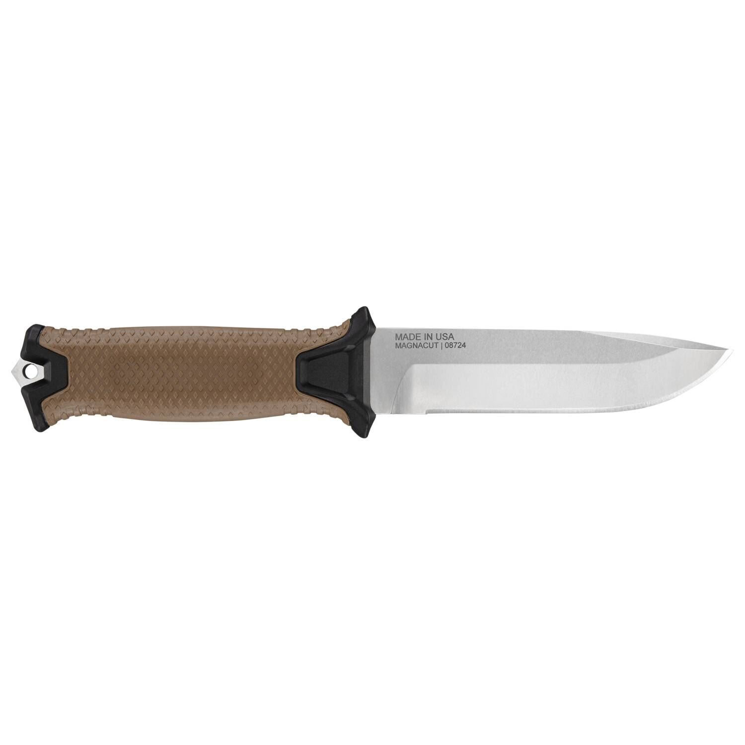 Svart Gerber StrongArm MagnaCut-kniv med fast blad och slida – bild 2