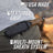 Svart Gerber StrongArm MagnaCut-kniv med fast blad och slida – bild 5
