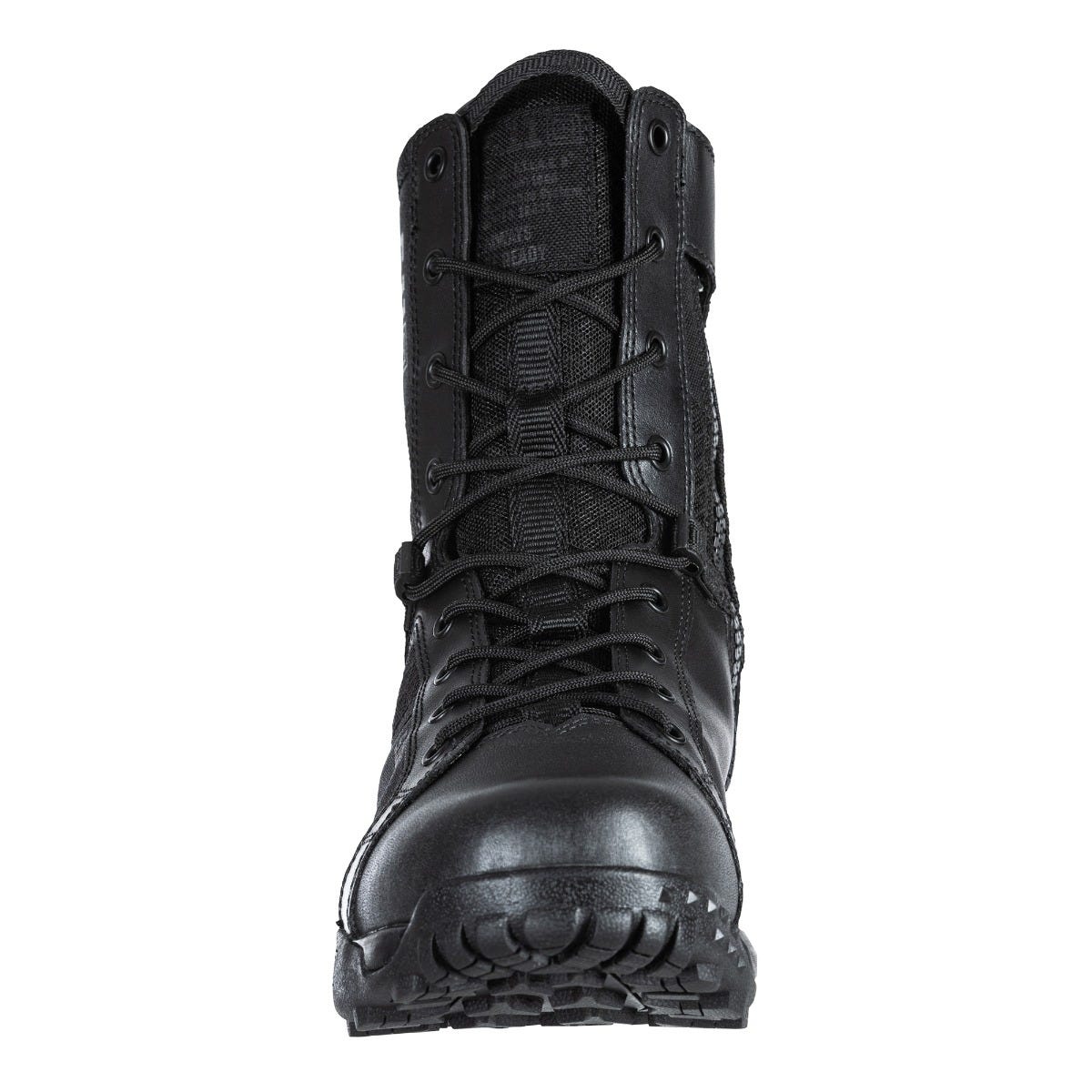 5.11 A/T 8" Side Zip Boot-känga i Black med sidodragkedja och greppvänlig yttersula