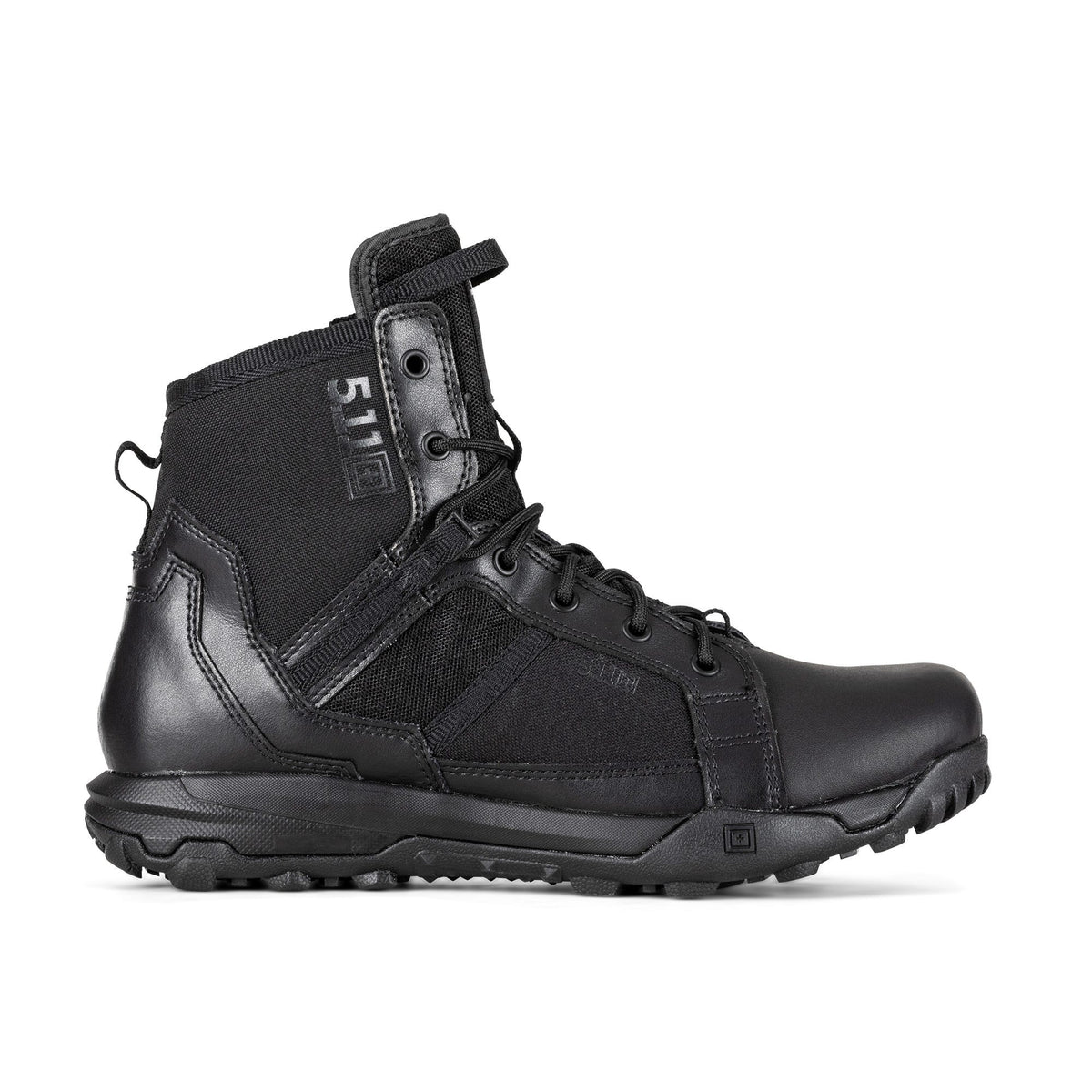 5.11 Tactical A/T 6 Side Zip Boot-känga i Black med sidodragkedja