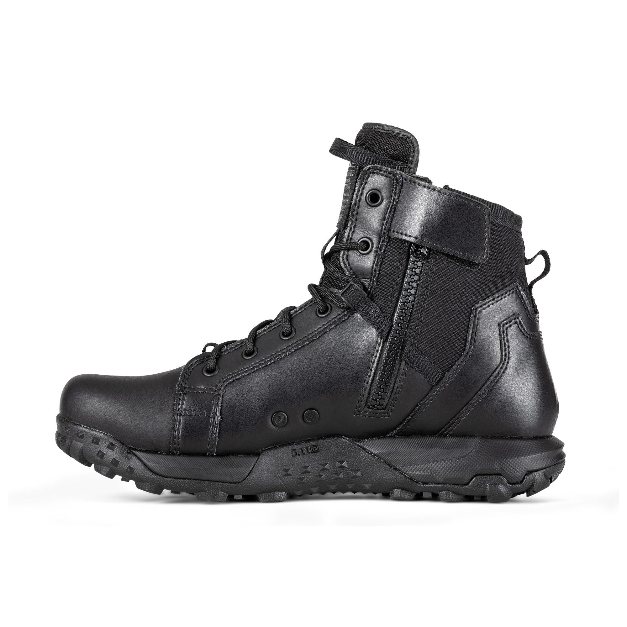 5.11 A/T 6" Side Zip Boot-känga i Black med sidodragkedja