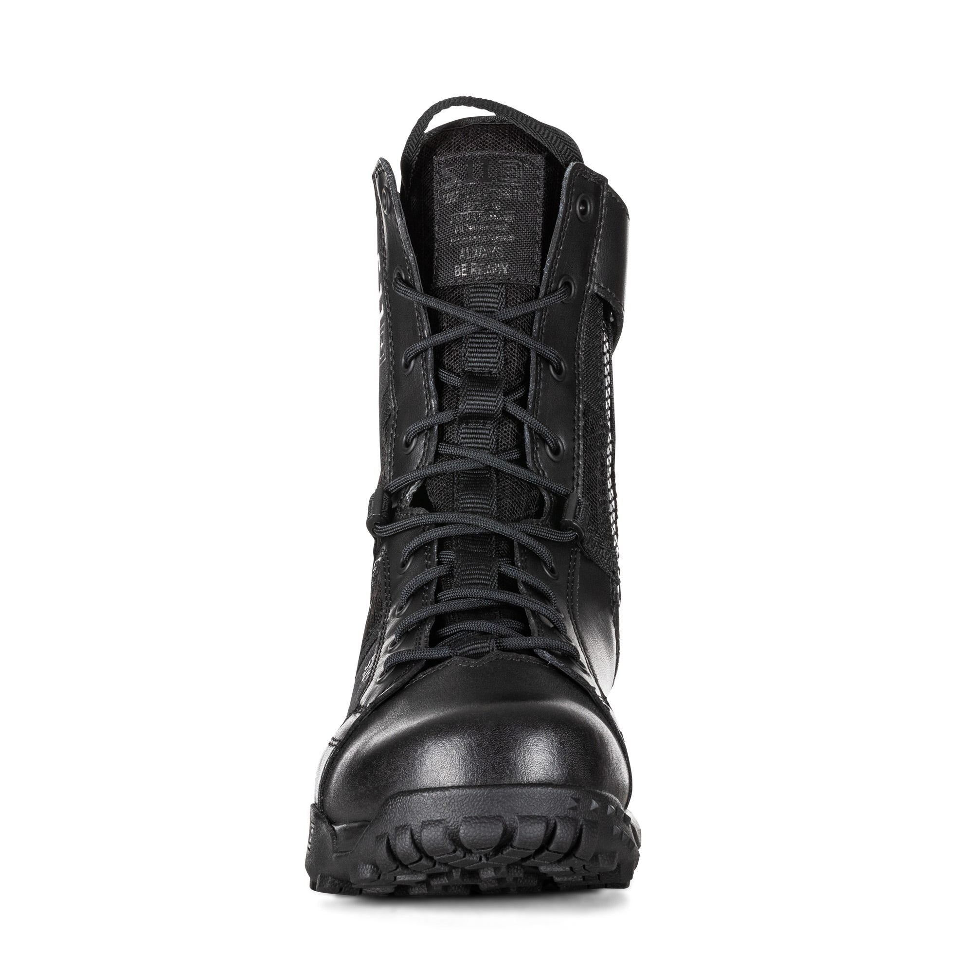 5.11 Tactical A/T 8" Waterproof Side Zip Boot i Black med sidodragkedja och vattentät ovandel