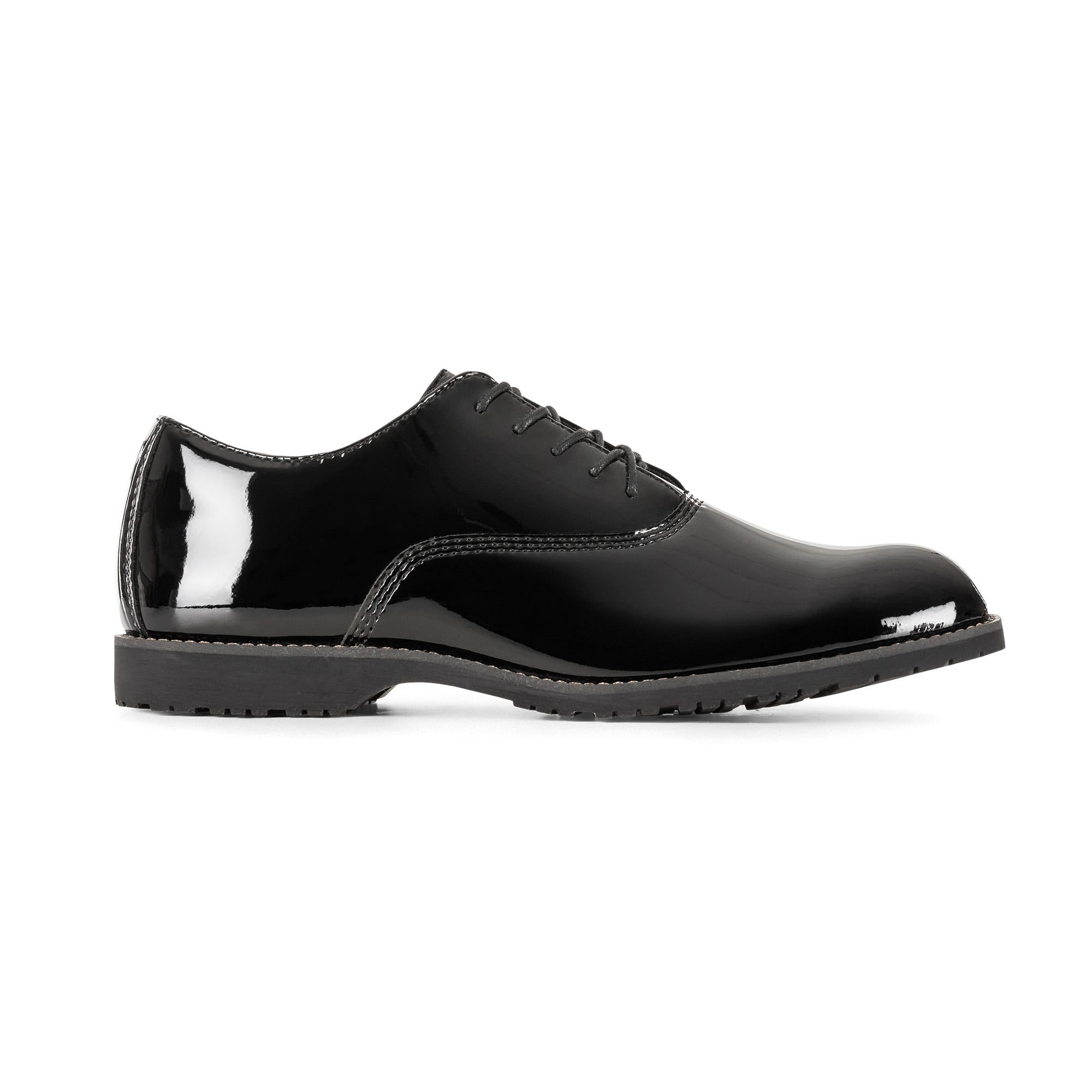 5.11 Duty Oxford Hi Gloss dressko i Black med blank ovandel