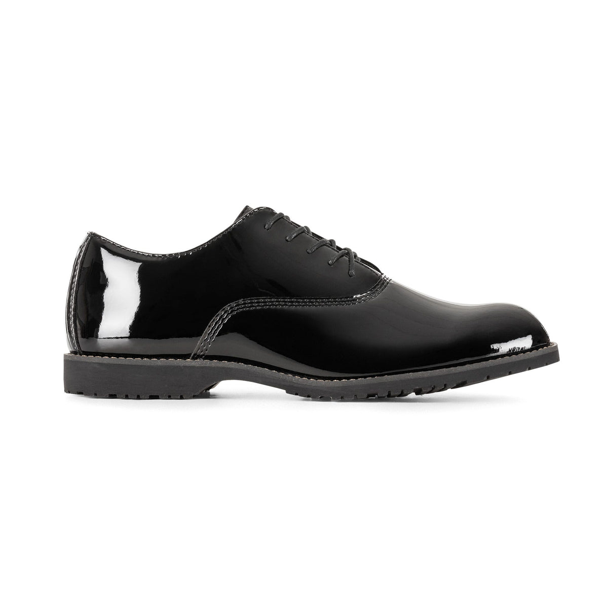 5.11 Duty Oxford Hi Gloss dressko i Black med blank ovandel
