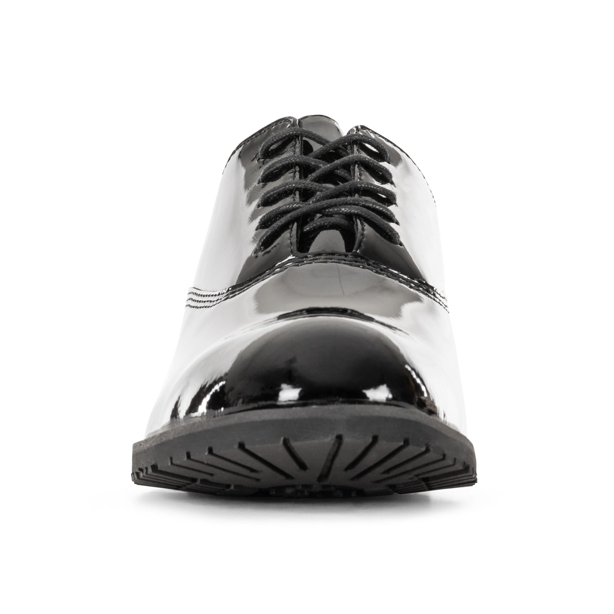 5.11 Duty Oxford Hi Gloss dressko i Black med blank ovandel