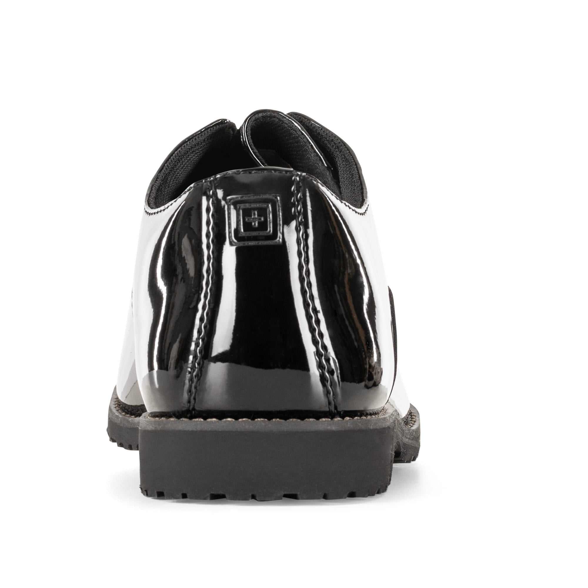 5.11 Duty Oxford Hi Gloss dressko i Black med blank ovandel
