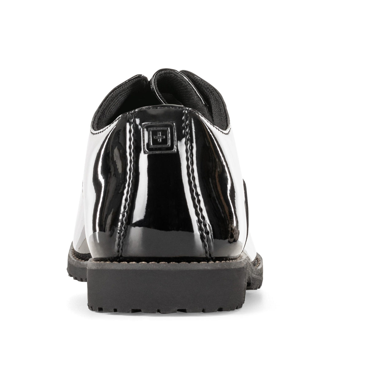 5.11 Duty Oxford Hi Gloss dressko i Black med blank ovandel