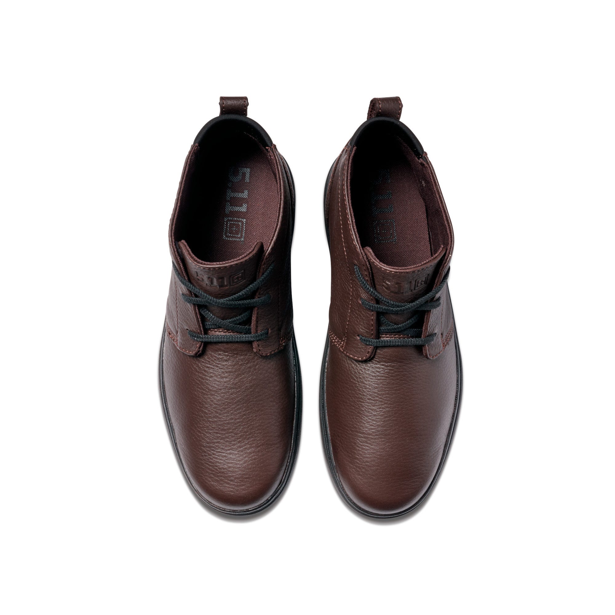 5.11 Chukka Boot i Saddle Brown, chukkakänga med ovandel i fullnarvsläder