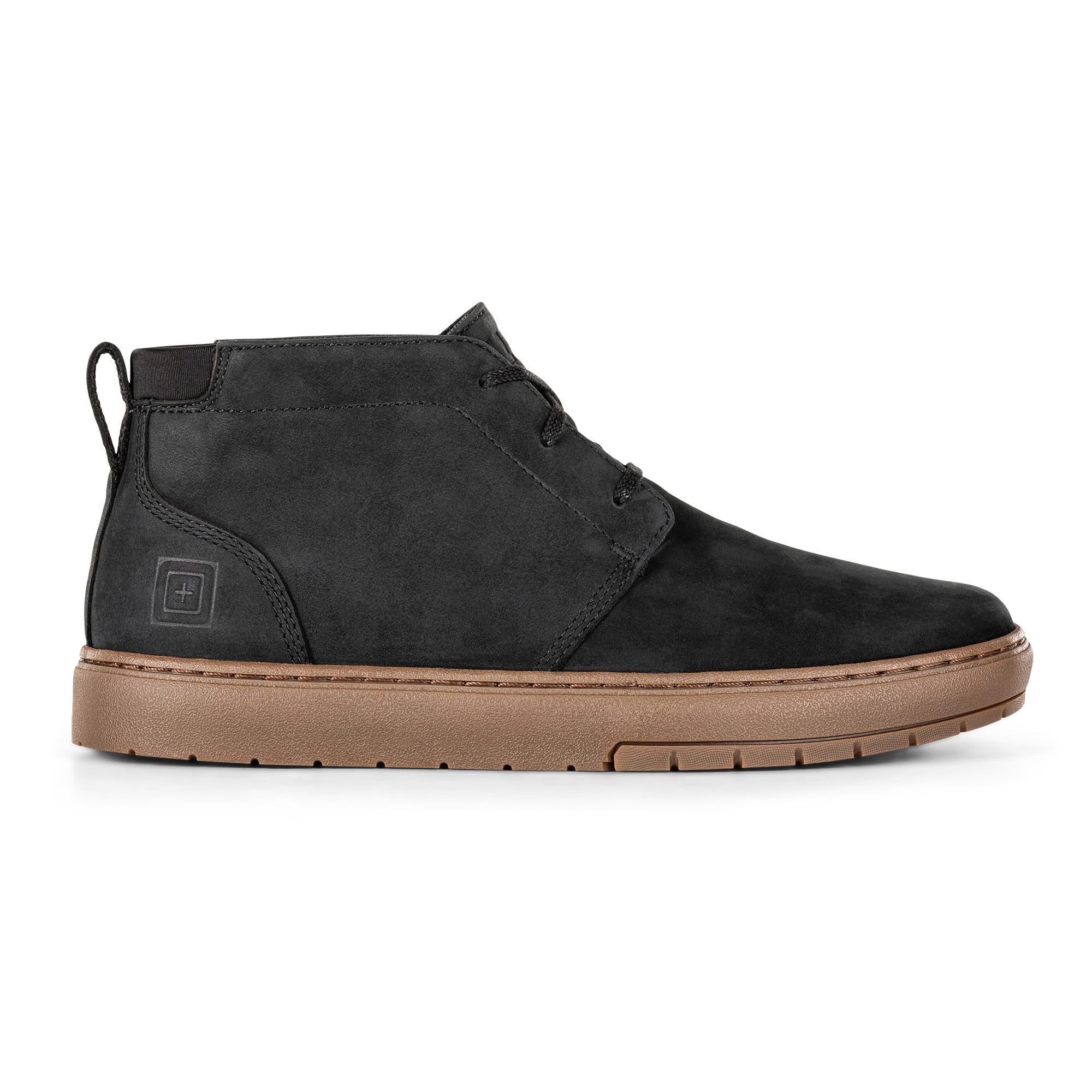 5.11 Chukka Boot i Black/Gum, chukkakänga med ovandel i fullnarvsläder