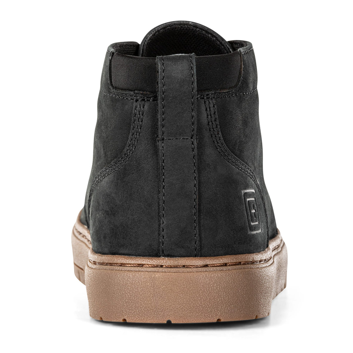 5.11 Chukka Boot i Black/Gum, chukkakänga med ovandel i fullnarvsläder