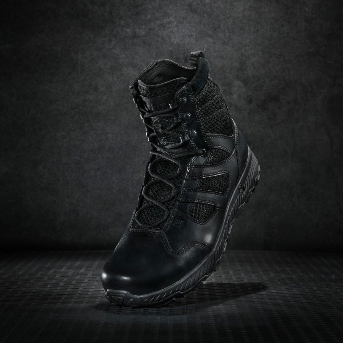5.11 Tactical Taclite 2.0 6-tums känga i Black med läder- och meshovandel