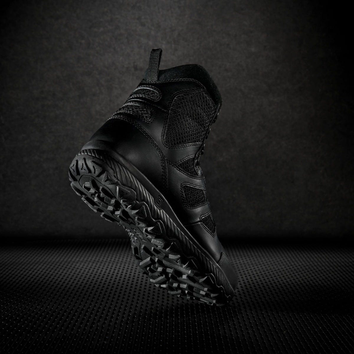 5.11 Tactical Taclite 2.0 6-tums känga i Black med läder- och meshovandel
