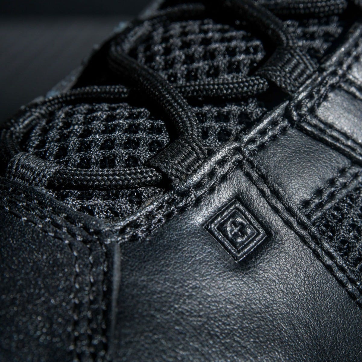 5.11 Tactical Taclite 2.0 6-tums känga i Black med läder- och meshovandel