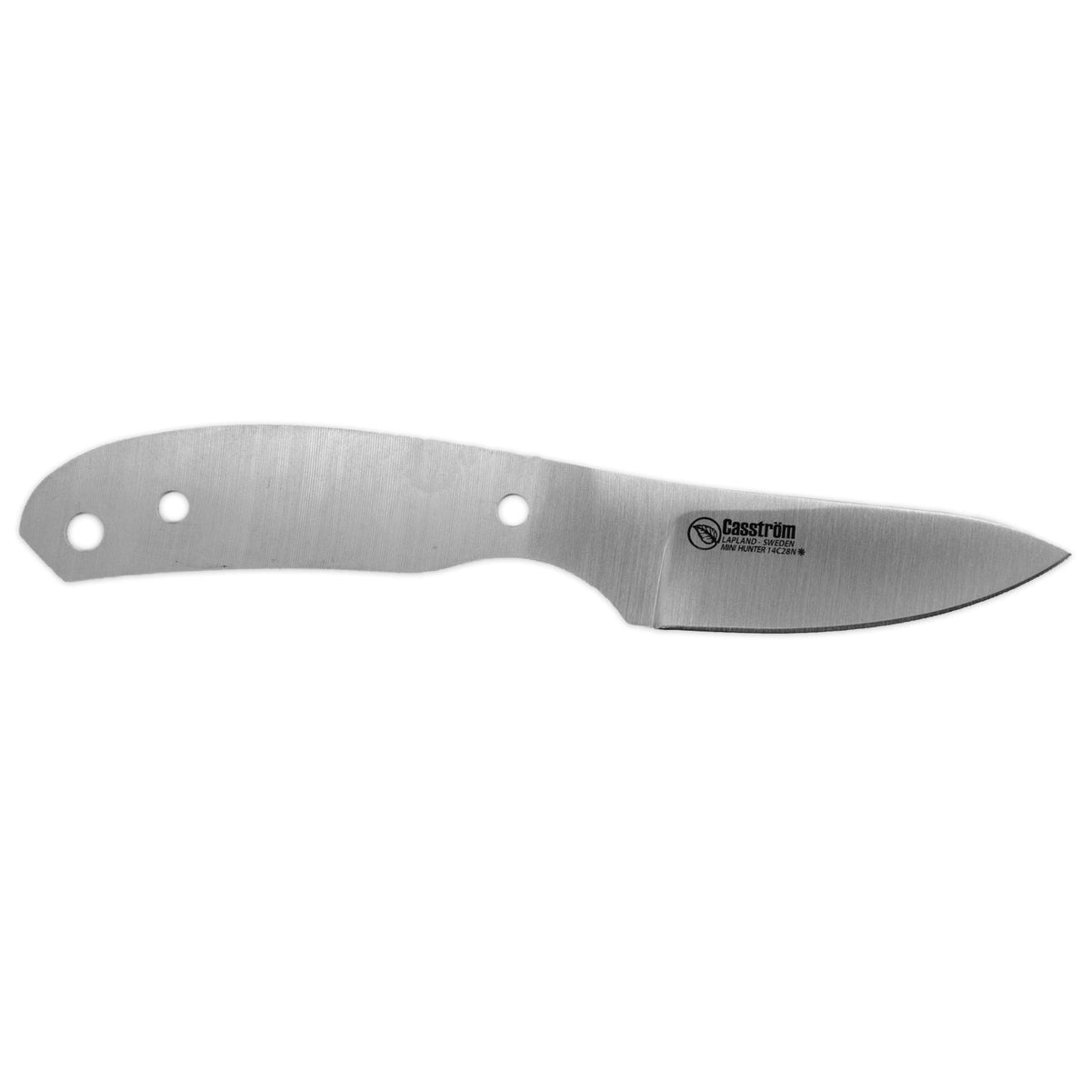 Casström Safari Mini Hunter knivblad Rostfritt stål, flatslipning