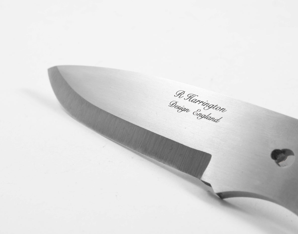 Casström Woodsman knivblad verktygsstål, skandinavisk slipning – bild 2
