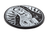 3D Patch - Santa Muerte - Black - PVC