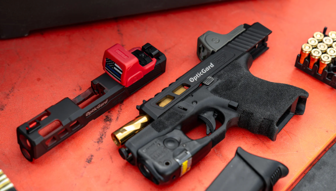 OpticGard - Scope Cover for Trijicon® RMRcc - Passion Red