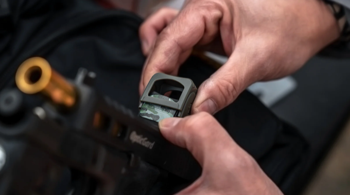 OpticGard - Scope Cover for Trijicon® RMRcc - Passion Red