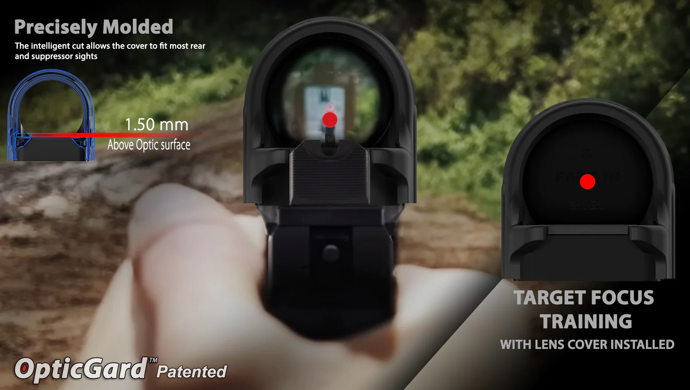 OpticGard - Scope Cover for Trijicon® SRO - OD Green Camo