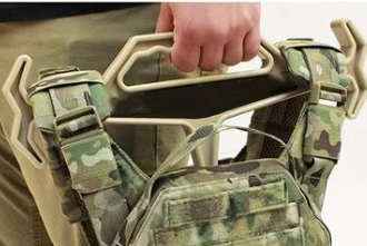 Tactical Hanger for clothes Storage - Khaki