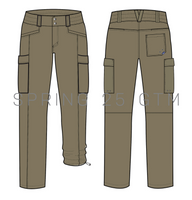 5.11 - Women's Azurite Pant - Covert Green (1179) - Dim R-(Dim R)