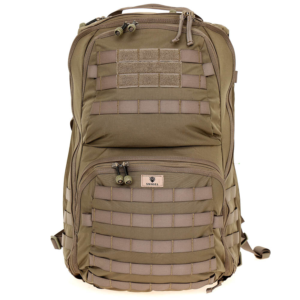 Snigel - 30-40L Combat backpack 1.0 - Black
