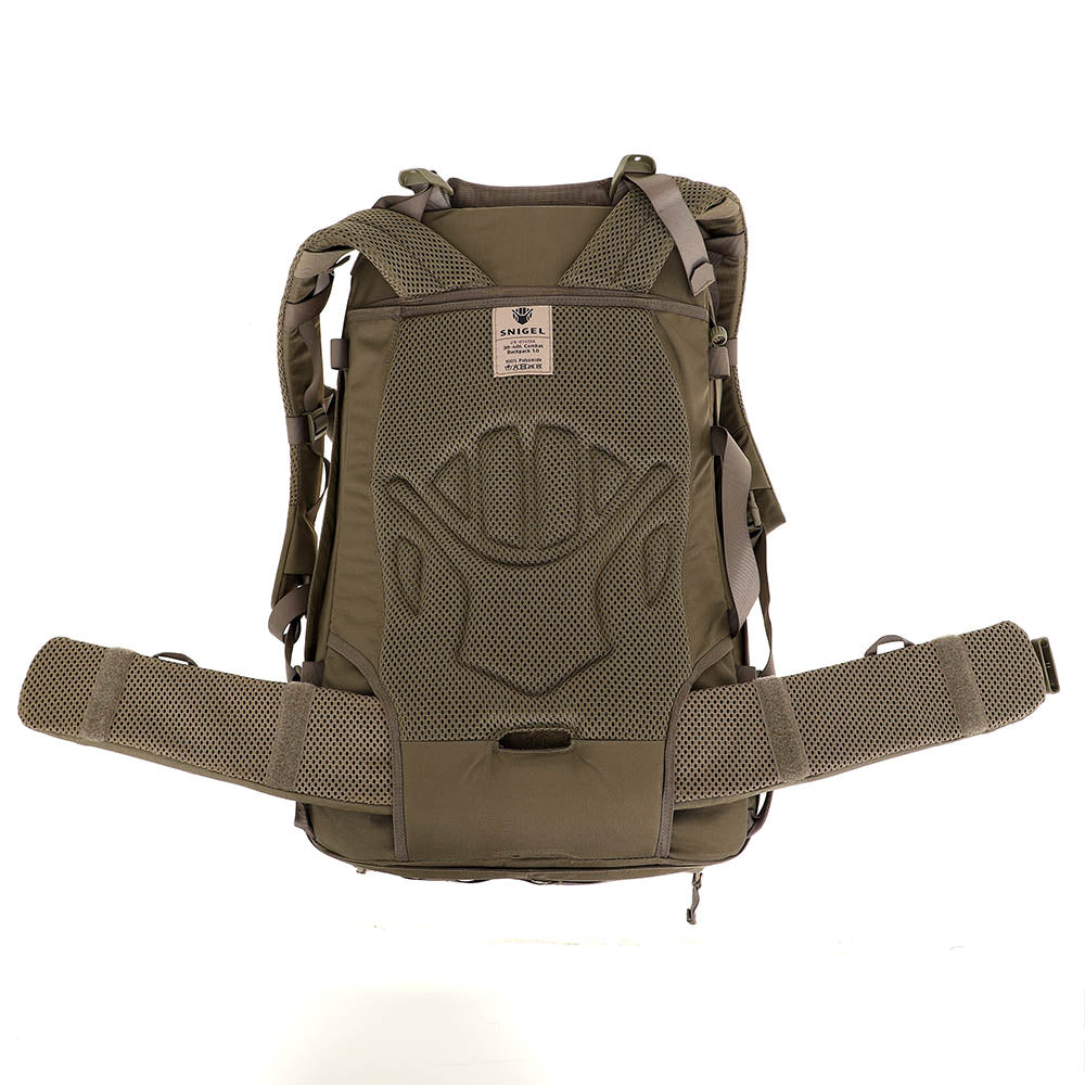 Snigel - 30-40L Combat backpack 1.0 - Black