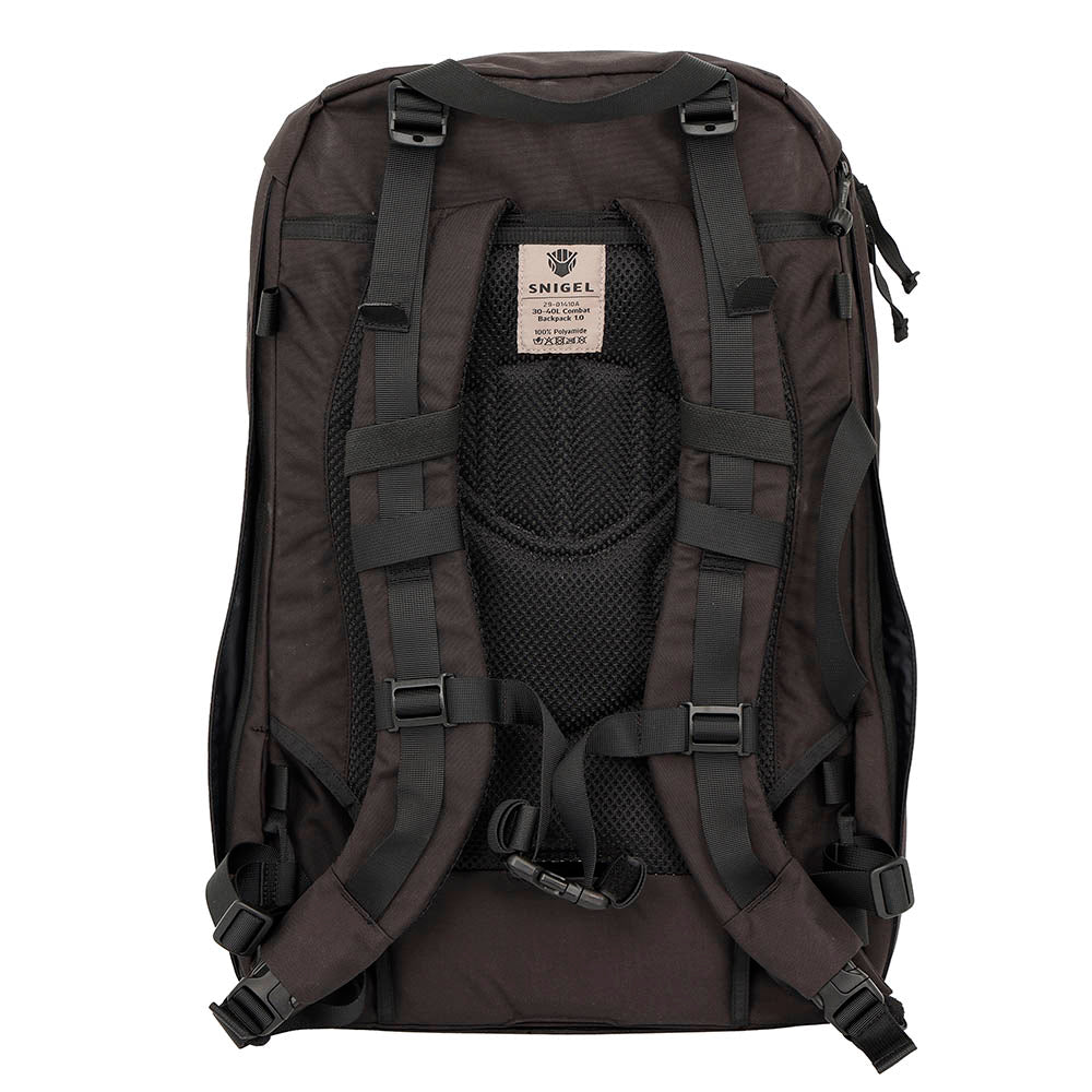 Snigel - 30-40L Combat backpack 1.0 - Black