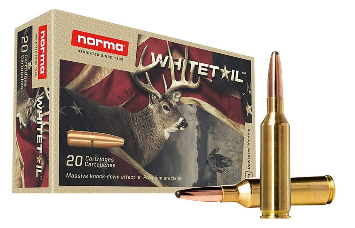 Norma - Whitetail - 257 Weatherby - 6.5g/100gr - 20/ask