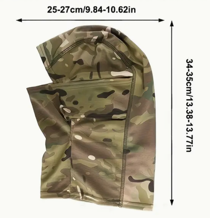 Balaclava - Vit Camo