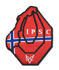 Rangemaster - Norway Target patch - Fullfärg - Svart