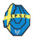 Rangemaster - Sweden Target patch - Fullfärg - Svart