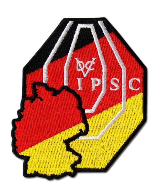 Rangemaster - German Target patch - Fullfärg - Svart