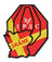 Rangemaster - Skane (Sweden) Target patch - Fullfärg - Svart
