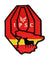 Rangemaster - Spain Target patch - Fullfärg - Svart