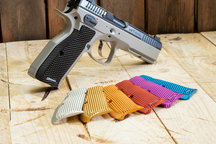 Armanov - CZ Shadow 2 - SpidErgo Gen2 - Pistol Grips - Svart