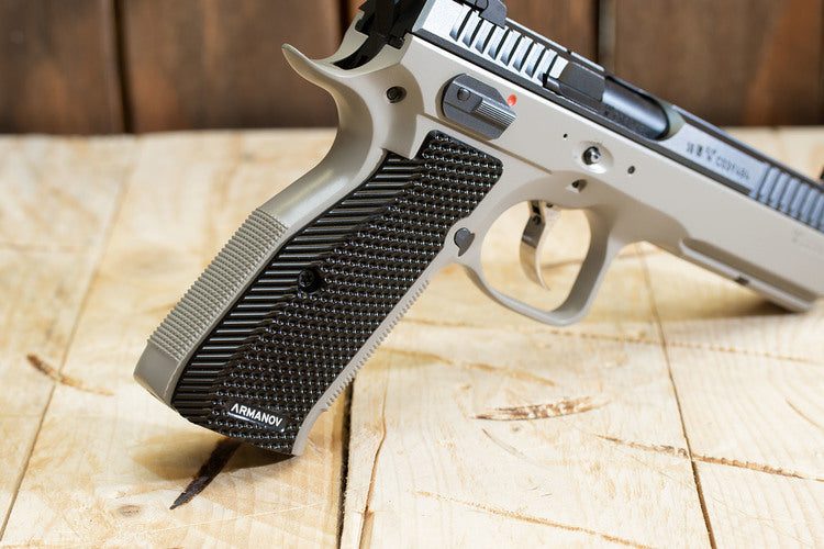 Armanov - CZ Shadow 2 - SpidErgo Gen2 - Pistol Grips - Svart