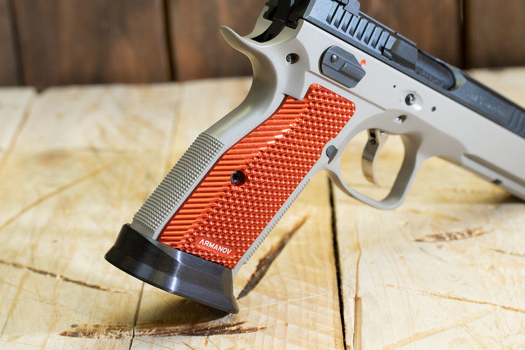 Armanov - CZ Shadow 2 - SpidErgo Gen2 - Pistol Grips - Röd